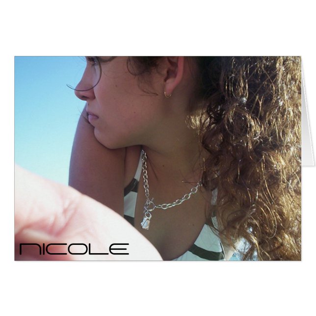 Sommartankar Hälsningskort (Framsidan Horizontal)