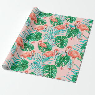 Sommartemat papper förpackning presentpapper