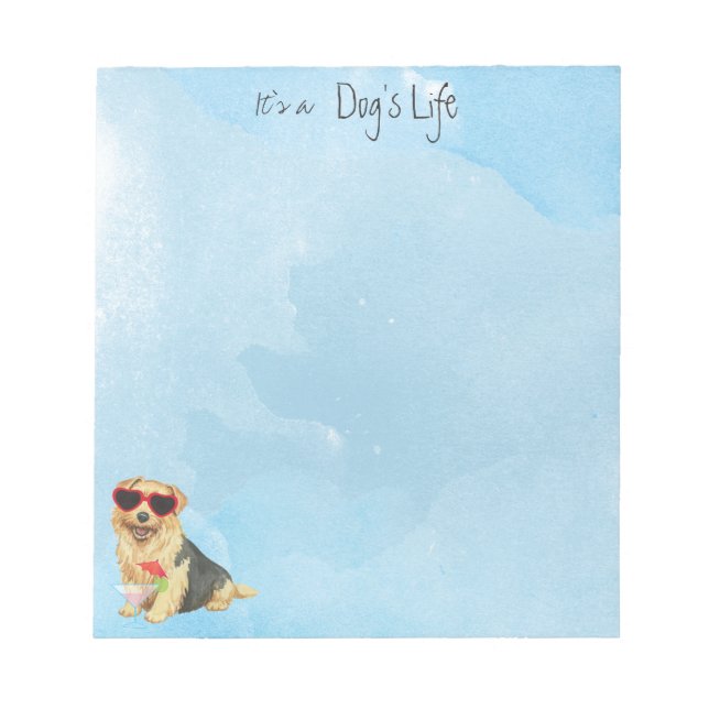 Sommarterrier, Anteckningsblock (Framsida)