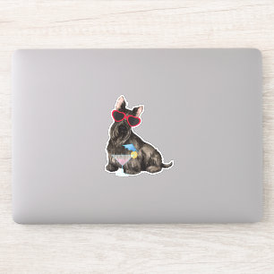 Sommarterrier vinylSticker Klistermärken