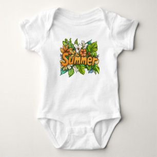Sommartext - Sommardesign för Blommigten T Shirt