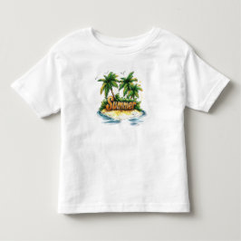 Sommartext - Tropiska sommarön T Shirt