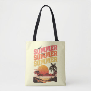 Sommartextdesign Tygkasse