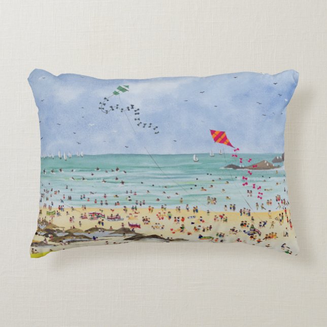 Sommartid 1995 prydnadskudde (Framsidan)