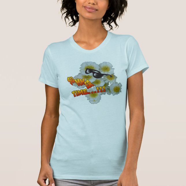 Sommartid-appen. T-Shirt (Framsida)