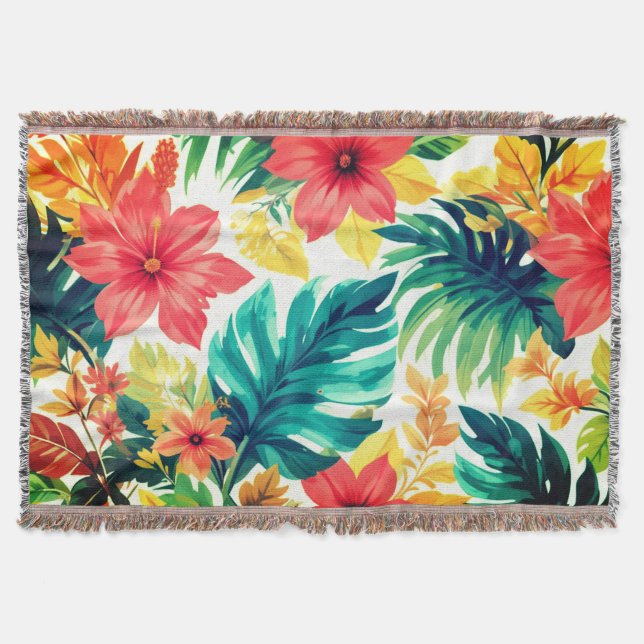 Sommartid Bloom Filt (Framsidan)