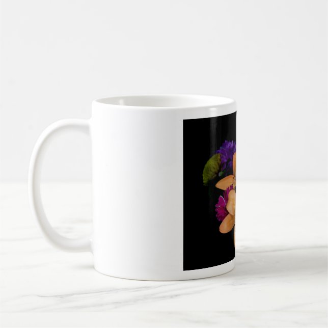 sommartid Bloom Kaffemugg (Vänster)