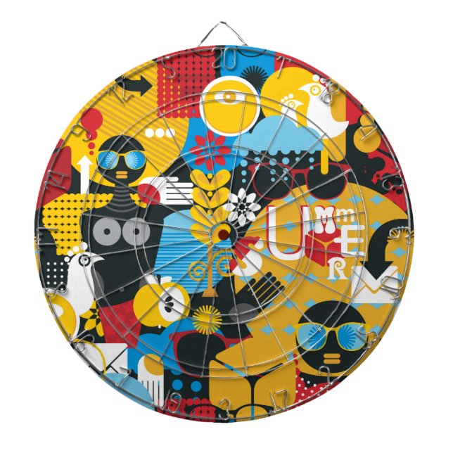 Sommartid Darttavla (Framsidan)