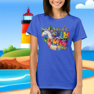 Sommartid, encorn-flyt t shirt