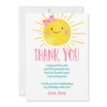 Sommartid, födelsedagsflicka - tack för ditt kort,