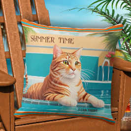 Sommartid, Ginger Cat Bassäng Kudde