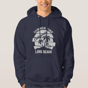Sommartid i Kalifornien Long Beach Hoodie