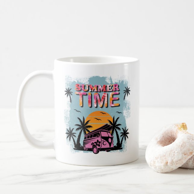 Sommartid Kaffemugg (Med munk)