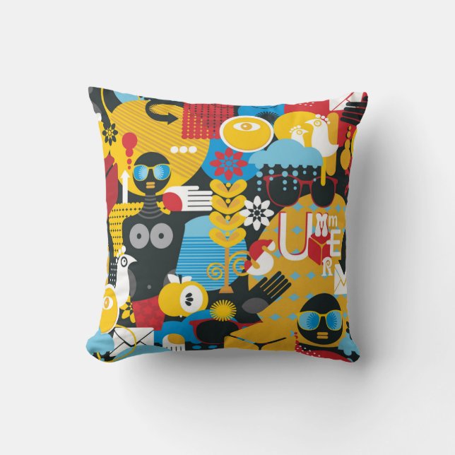 Sommartid Kudde (Framsida)