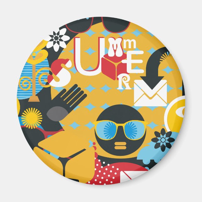 Sommartid Magnet (Framsidan)