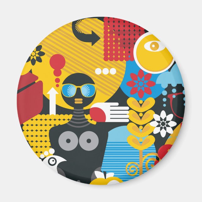 Sommartid Magnet (Framsidan)