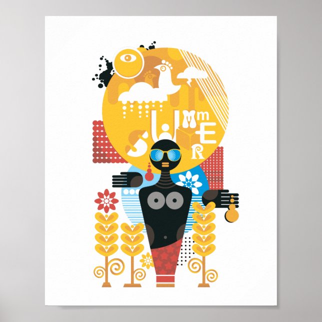 Sommartid Poster (Framsidan)