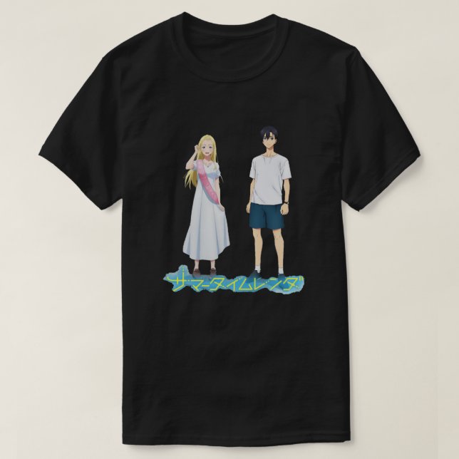 Sommartid render Anime T Shirt (Design framsida)