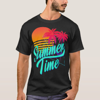 Sommartid: Retro 80-talets busscen med Handflatan T Shirt