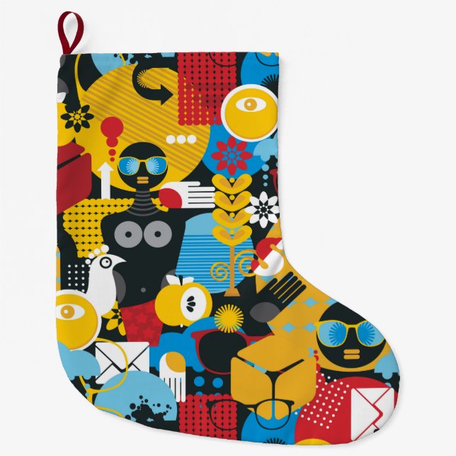 Sommartid Stor Julstrumpa (Framsidan)