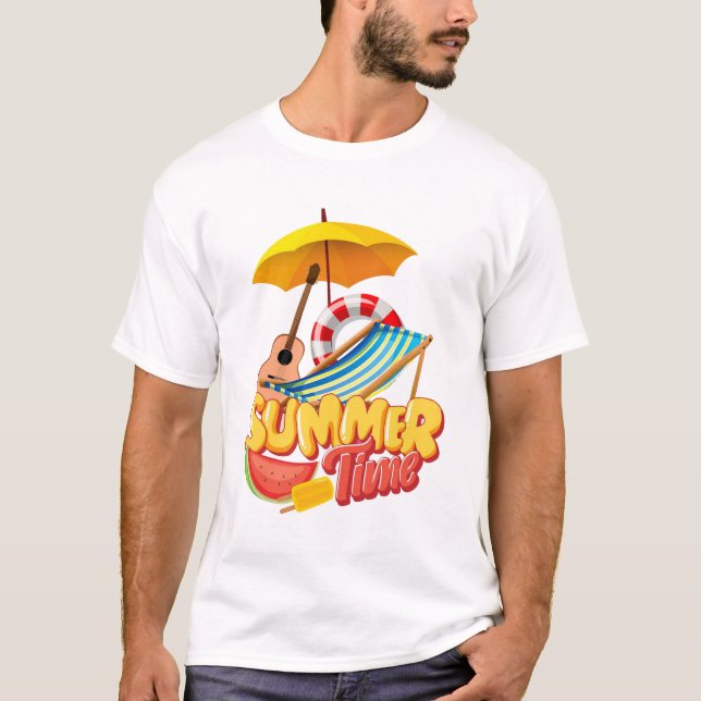 Sommartid T Shirt (Framsida)