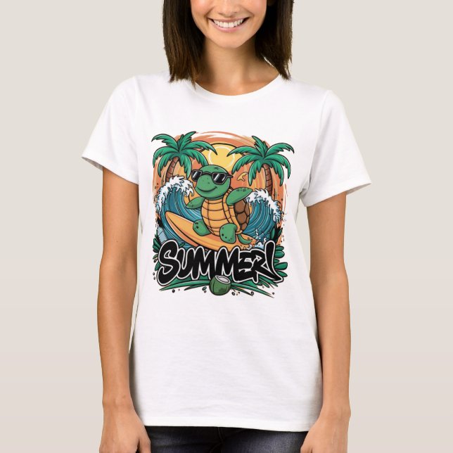 Sommartid T Shirt (Framsida)