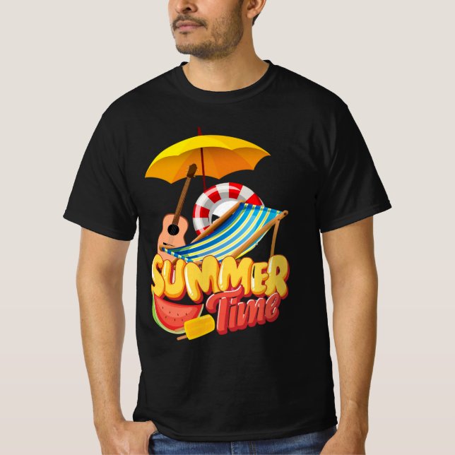 Sommartid T Shirt (Framsida)