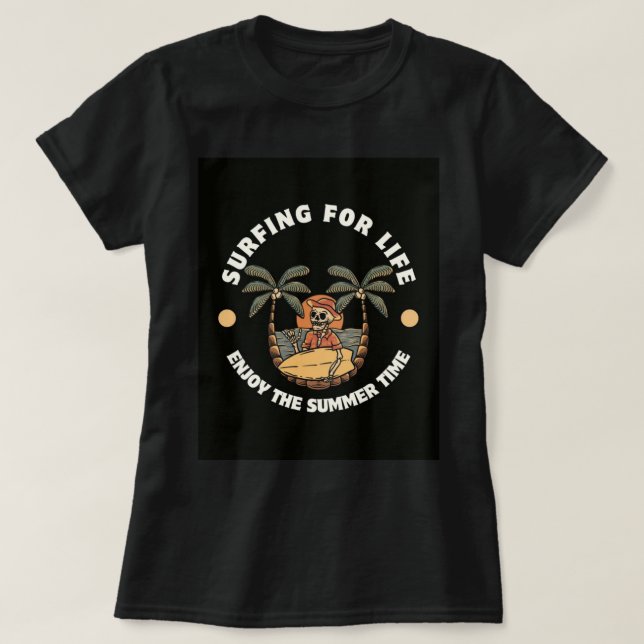 Sommartid T Shirt (Design framsida)