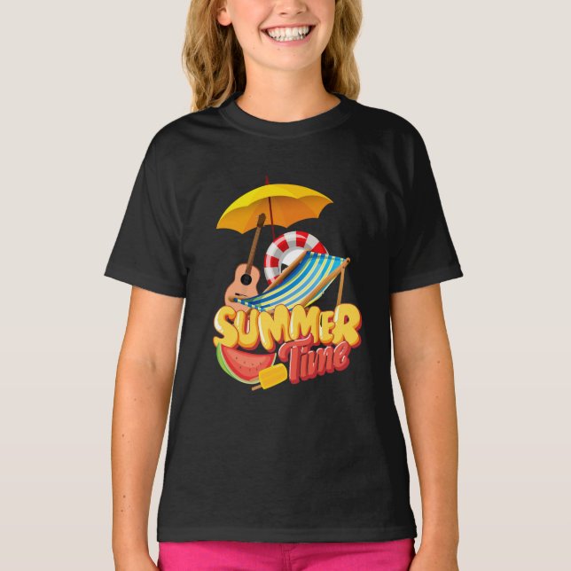 Sommartid T-Shirt (Framsida)