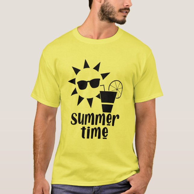Sommartid T-Shirt (Framsida)