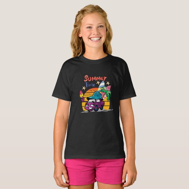 Sommartid T Shirt (Hel framsida)