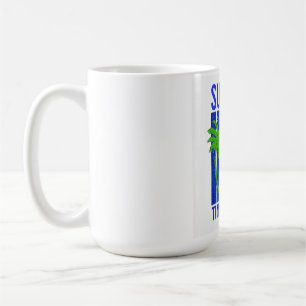 Sommartid till Strand – Retro Surf Vibes Grafik Kaffemugg