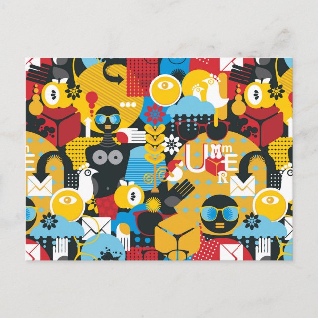 Sommartid Vykort (Framsida)