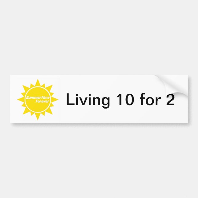 Sommartidför evigtbildekal bildekal (Framsidan)