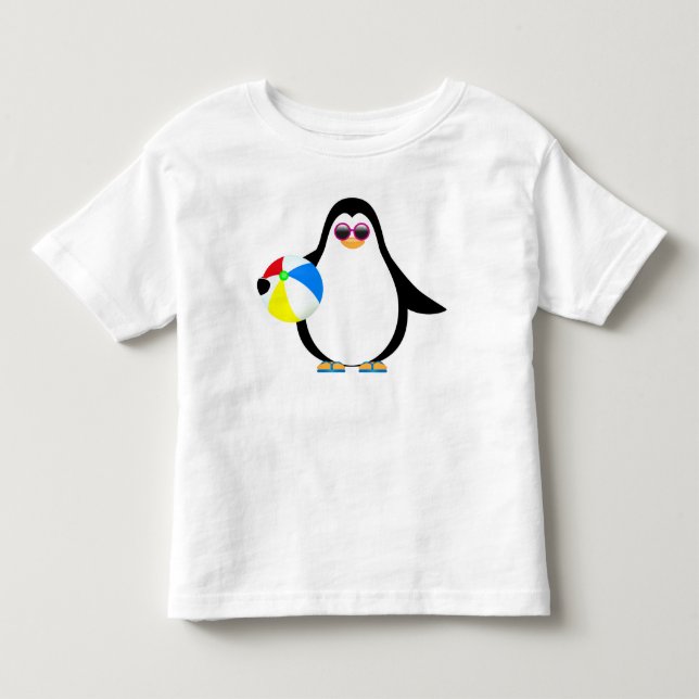 Sommartidpingvin Tee Shirt (Framsida)