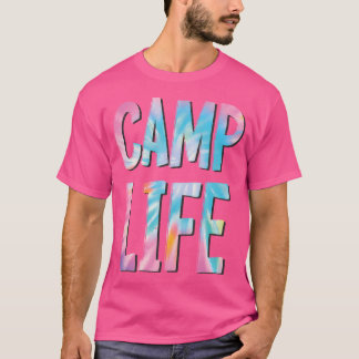 Sommartoppen för flickor, sommarläger t shirt