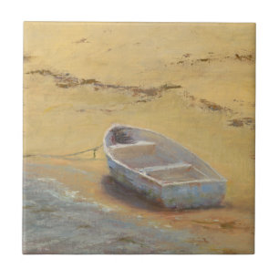 Sommartorn - Boat på Shore Kakelplatta