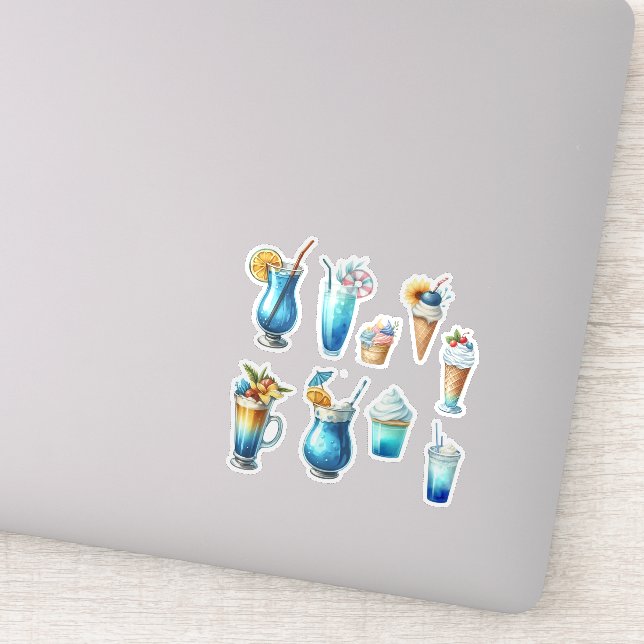 Sommarträd Klistermärken (Detalj)