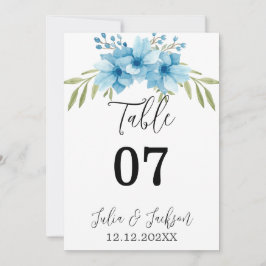 Sommarträdgård Vattenfärg Blommig Bröllop