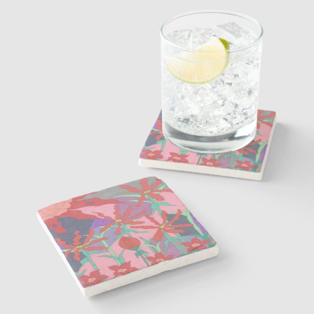 Sommarträdgårdar på natten stenunderlägg (Sidan)