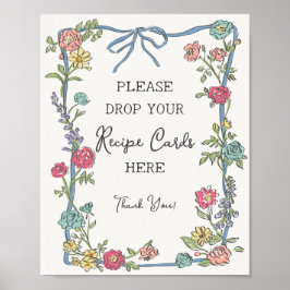 Sommarträdgårdsfest Pastell Flerfärgad Dela ett re Poster