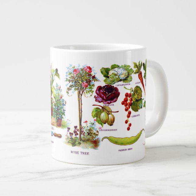 Sommarträdgårdsmästare i Botanik Jumbo Mugg (Framsida höger)