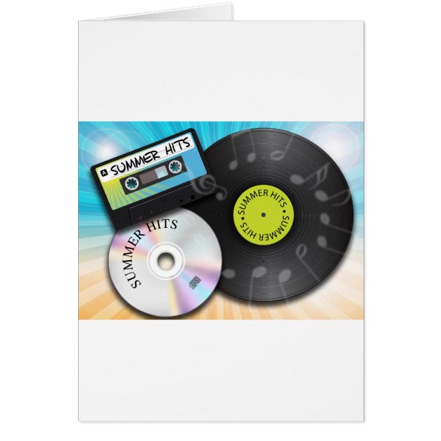 Sommarträffar Hälsningskort (Framsidan)