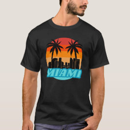 Sommartröja - Miami City! T Shirt