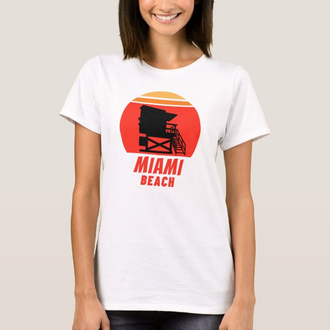 Sommartröja - Miami-stranden - Torn! T Shirt (Framsida)