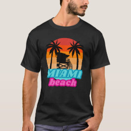 Sommartröja - Miami-stranden - Torn! T Shirt