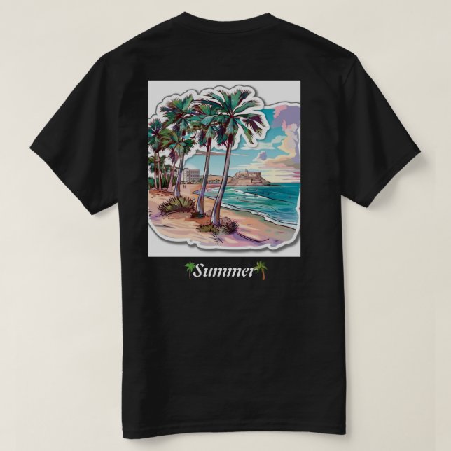 Sommartröjor  t shirt (Design baksida)