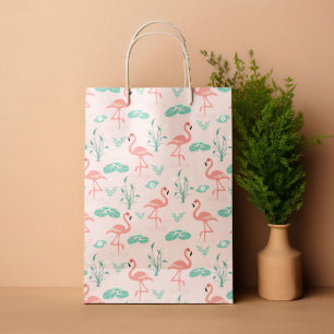 Sommartropisk Flamingo-pastellrosa