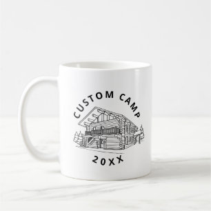 Sommarungdomsläger med stor kabin/lott anpassad de kaffemugg