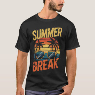Sommaruppehållets grafiska design t shirt